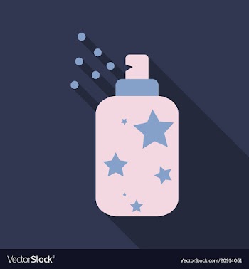 Realistic cosmetic bottle can sprayer container vector image