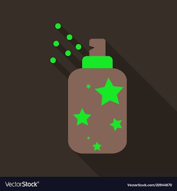 Realistic cosmetic bottle can sprayer container vector image