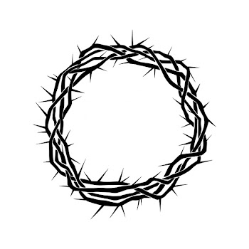 Realistic crown of thorns Free Vector