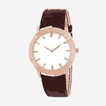 Realistic leather watch clipart illustration. | Free Photo - rawpixel