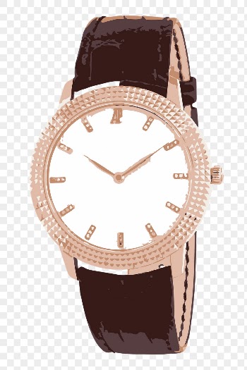 Realistic leather watch png sticker | Free PNG - rawpixel