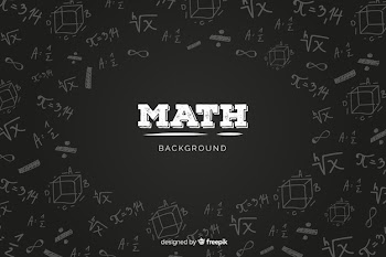 Realistic math chalkboard background Free Vector