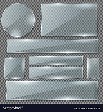 Realistic mirror vector image