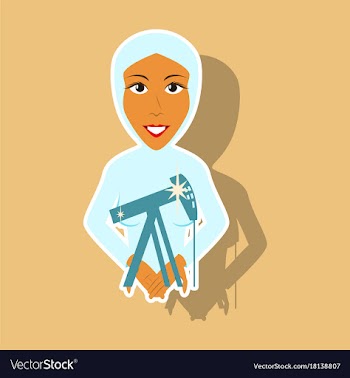 Realistic paper sticker on theme arabic business vector image