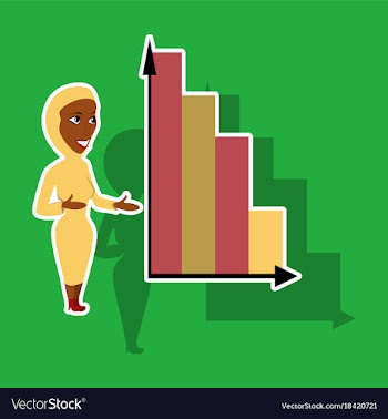 Realistic paper sticker on theme arabic business vector image