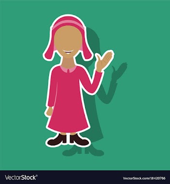 Realistic paper sticker on theme arabic business vector image
