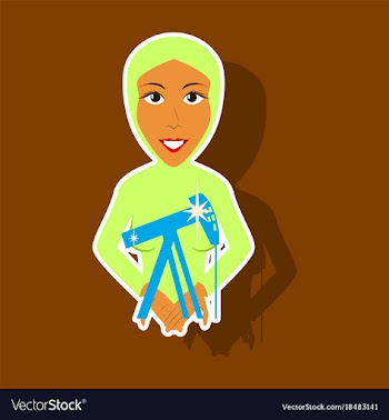 Realistic paper sticker on theme arabic business vector image