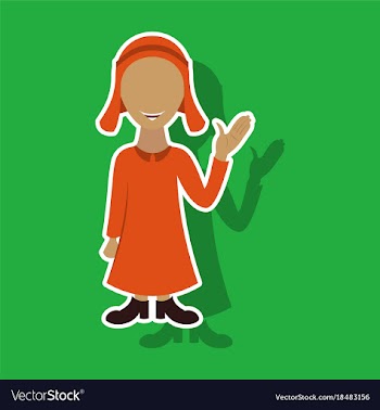 Realistic paper sticker on theme arabic business vector image