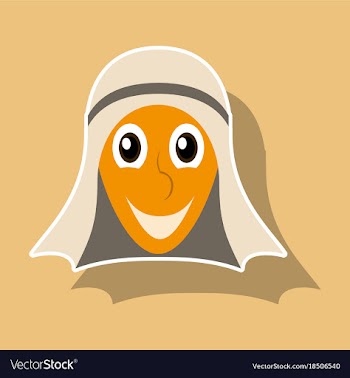 Realistic paper sticker on theme arabic business vector image