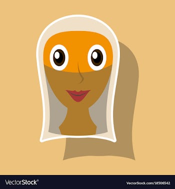 Realistic paper sticker on theme arabic business vector image