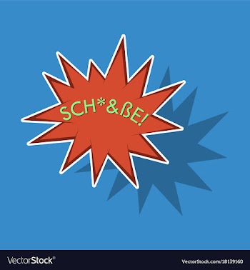 Realistic paper sticker on theme comic speech vector image