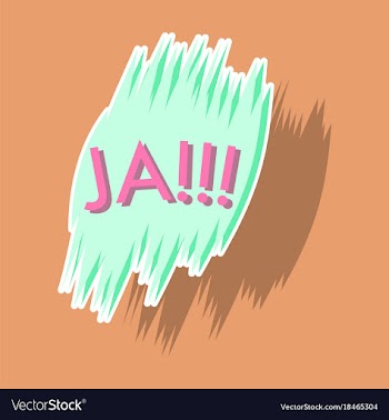 Realistic paper sticker on theme comic speech vector image