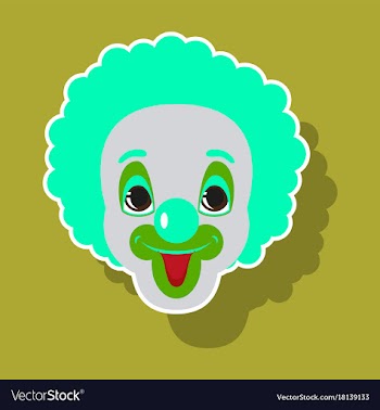 Realistic paper sticker on theme humor cheerful vector image