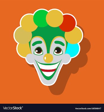 Realistic paper sticker on theme humor cheerful vector image