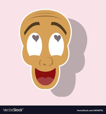 Realistic paper sticker on theme humor love laughs vector image