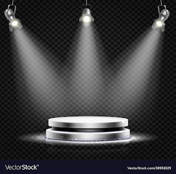 realistic platform podium or pedestal