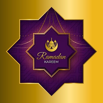 Realistic ramadan design Free Vector