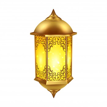 Realistic ramadan lamp Free Vector
