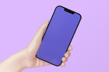 Realistic smartphone screen with design | Free Photo - rawpixel