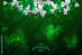 Realistic St. Patrick's day flyer and poster