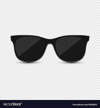realistic sunglasses on background
