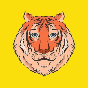 Realistic tiger clipart, animal illustration | Free PSD Illustration - rawpixel