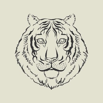 Realistic tiger clipart, animal illustration | Free Vector Illustration - rawpixel