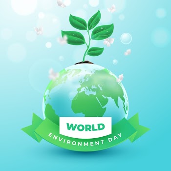 Realistic world environment day concept Free Vector