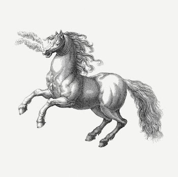 Rearing horse drawing, animal vintage | Free PSD - rawpixel