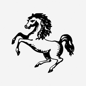 Rearing horse drawing, vintage animal | Free Photo - rawpixel