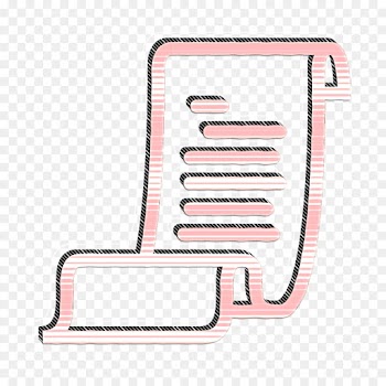 receipt icon shopping icon streamline icon