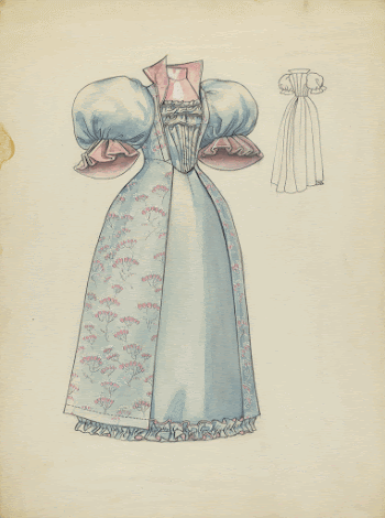 Reception Gown (c. 1940) by Jean | Free Photo - rawpixel