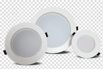 Recessed light LED lamp Light fixture Light-emitting diode, downlights transparent background PNG clipart