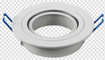 Recessed light Light-emitting diode LED lamp Light fixture, light transparent background PNG clipart