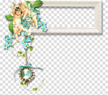 Recipe Decoupage frame Collage , Angel Frame transparent background PNG clipart