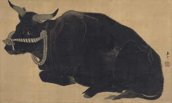 Reclining Bull (1830s) painting in high | Free Photo - rawpixel