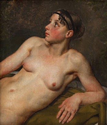 Reclining Female Nude by C.W. | Free Photo - rawpixel
