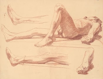 Reclining male nude by Jozef | Free Photo - rawpixel