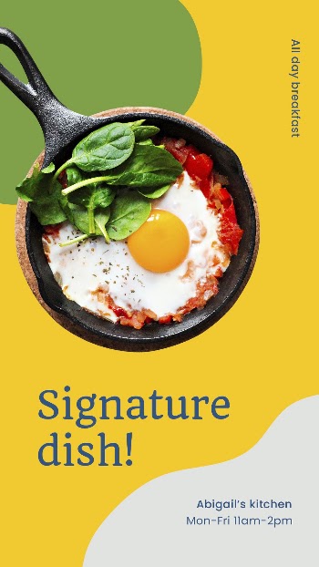 Recommended menu Instagram story template, | Free PSD Template - rawpixel