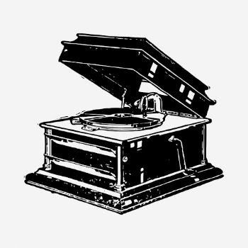 Record player drawing, vintage music | Free Photo - rawpixel