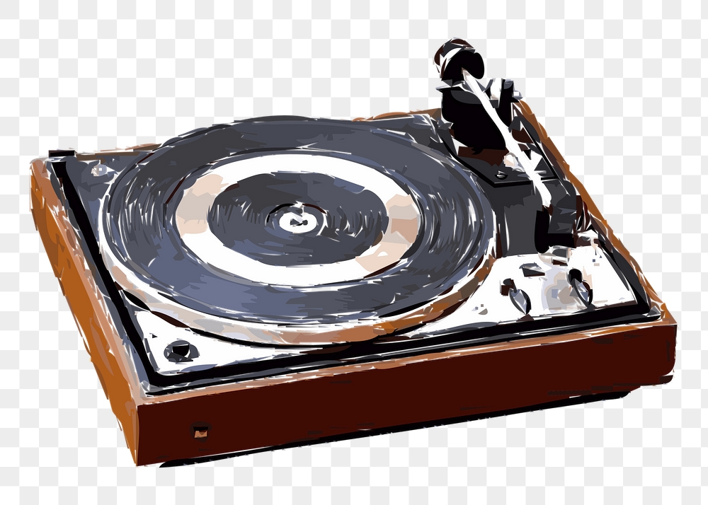 Record player png sticker entertainment | Free PNG - rawpixel