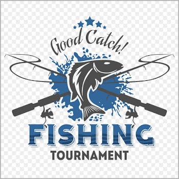 Recreational fishing Clip art - Fishing rod logo design image 