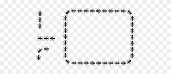 Rectangle Clip Art - Ant Border Png