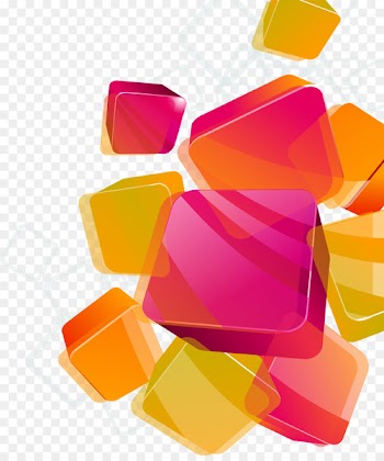 Rectangle Cube - Colorful cube 