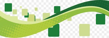 Rectangle Green Euclidean vector - Green wave rectangular poster 