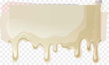 Rectangle Jaw Font - White Chocolate Falling Vector 
