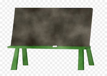Rectangle, Plywood, Easel, Green, Blackboard PNG