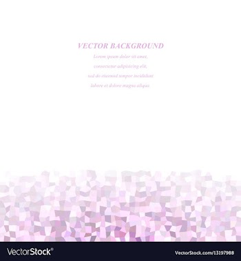 Rectangle shaped tile mosaic background design vector image