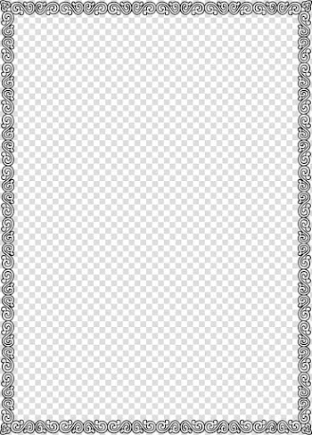 Rectangular black frame illustration, Icon, Abstract black frame transparent background PNG clipart