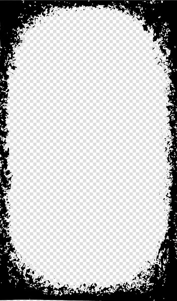 Rectangular black frame , Indias Kitchen Indian Restaurent , Graffiti border retro frames transparent background PNG clipart